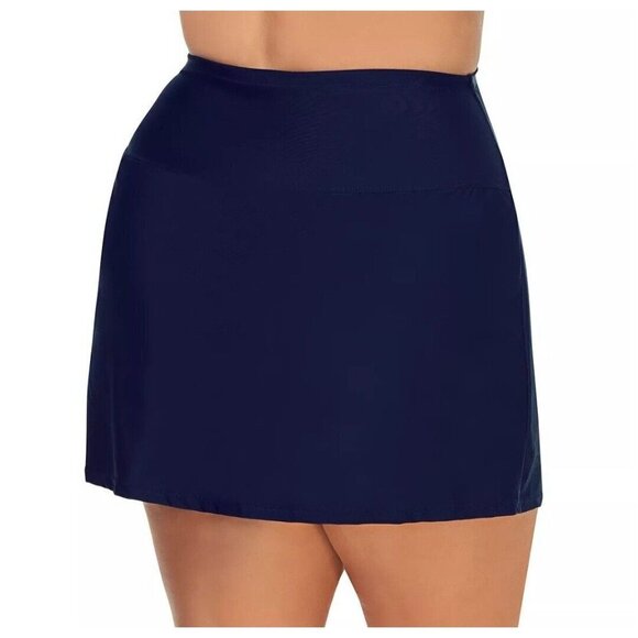 ISLAND Escape Plus Size Tummy-Control Swim Skirt. Size 22W. New With Tags $44 - Picture 2 of 5